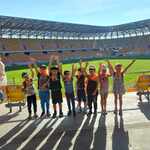 Przedszkolaki na Stadionie Miejskim